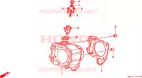 CILINDRO per Honda FORESIGHT 250 1999