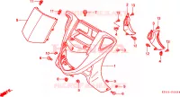 COPERTURA ANTERIORE per Honda FORESIGHT 250 1999