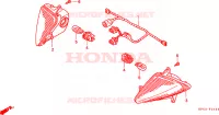 FRECCIA per Honda FORESIGHT 250 1999