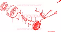GENERATORE per Honda FORESIGHT 250 1999