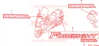 MARCHIO/EMBLEMA per Honda FORESIGHT 250 1999