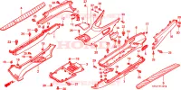 PANNELLO PAVIMENTO/COPERTURA CENTRO per Honda FORESIGHT 250 1999