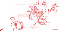 SCATOLA INTERNA per Honda FORESIGHT 250 1999
