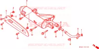 SMORZATORE SCARICO per Honda FORESIGHT 250 1999