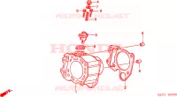 CILINDRO per Honda FORESIGHT 250 2002