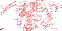COPERTURA CORPO/SCATOLA BAGAGLI per Honda FORESIGHT 250 2002