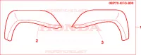 DEFLETTORI D'ARIA per Honda FORESIGHT 250 2002