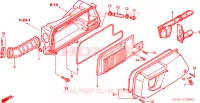 FILTRO ARIA per Honda FORESIGHT 250 2002