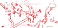 INTERRUTTORE/CAVO per Honda FORESIGHT 250 2002