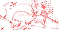 MAESTRO FRENO POSTERIORE CILINDRO per Honda FORESIGHT 250 2002