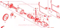 MOTORE AVVIAMENTO per Honda FORESIGHT 250 2002