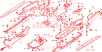 PANNELLO PAVIMENTO/COPERTURA CENTRO per Honda FORESIGHT 250 2002