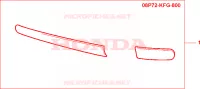 PROTEZIONE POSTER. per Honda FORESIGHT 250 2002