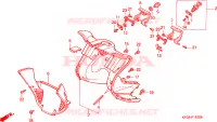 SCATOLA INTERNA per Honda FORESIGHT 250 2002