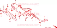 SMORZATORE SCARICO (FES250Y/1/2) per Honda FORESIGHT 250 2002