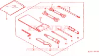 UTENSILI per Honda FORESIGHT 250 2002