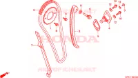 CATENA CAMMA/TENSIONE per Honda CITY FLY 125 CLR 1998