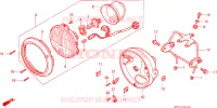 FANALE(2) per Honda CITY FLY 125 CLR 1998