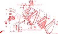 FILTRO ARIA per Honda CITY FLY 125 CLR 1998