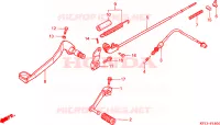 PEDALE per Honda CITY FLY 125 CLR 1998