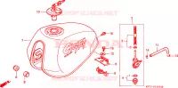 SERBATOIO COMBUSTIBILE per Honda CITY FLY 125 CLR 1998