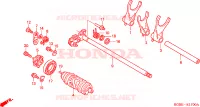 CILINDRO CAMBIO per Honda SHADOW 125 2007