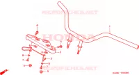 CONDOTTO MANIGLIA/PONTE SOPRA per Honda SHADOW 125 2007