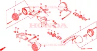 FRECCIA per Honda SHADOW 125 2007