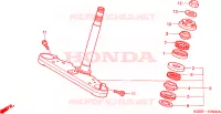 GAMBA STERZO per Honda SHADOW 125 2007