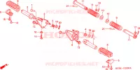 GRADINO per Honda SHADOW 125 2007