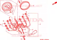 INDICATORE per Honda SHADOW 125 2007