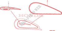 MARCHIO(2) per Honda SHADOW 125 2000
