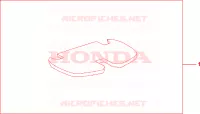 BASE PORTAPACCHI per Honda AROBASE 125 STOP AND GO 2004