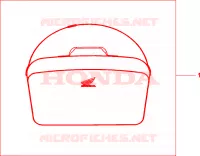 BORSA INT.TOP CASE per Honda AROBASE 125 STOP AND GO 2004