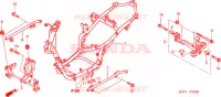 CORPO TELAIO per Honda AROBASE 125 STOP AND GO 2004