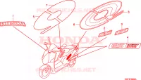 MARCHIO per Honda AROBASE 125 STOP AND GO 2004