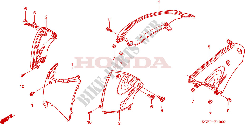 COPERTURA CORPO per Honda AROBASE 150 2004