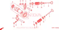 ALBERO A CAMME/VALVOLA per Honda AROBASE 125 TWO TONE 2003