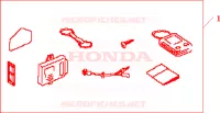 ANTIFURTO ELETTRONICO per Honda AROBASE 125 TWO TONE 2003
