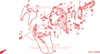 COPERTURA ANTERIORE per Honda AROBASE 125 TWO TONE 2003