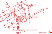 COPERTURA CASSA MANOVELLA per Honda AROBASE 125 TWO TONE 2003