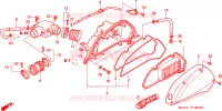 FILTRO ARIA per Honda AROBASE 125 TWO TONE 2003