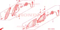 FRECCIA per Honda AROBASE 125 TWO TONE 2003