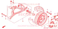 RUOTA POSTERIORE/BRACCIO OSCILLANTE per Honda AROBASE 125 TWO TONE 2003