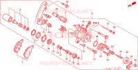 CALIBRO FRENO POSTERIORE per Honda JAZZ 250 2004