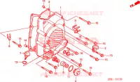 COPERTURA CASSA MANOVELLA per Honda JAZZ 250 2004