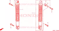 CUSCINO POSTERIORE per Honda JAZZ 250 2004
