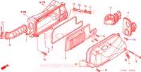 FILTRO ARIA per Honda JAZZ 250 2004