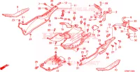 PANNELLO PAVIMENTO/COPERTURA CENTRO per Honda JAZZ 250 2004