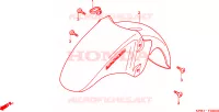 PARAFANGO ANTERIORE per Honda JAZZ 250 2004
